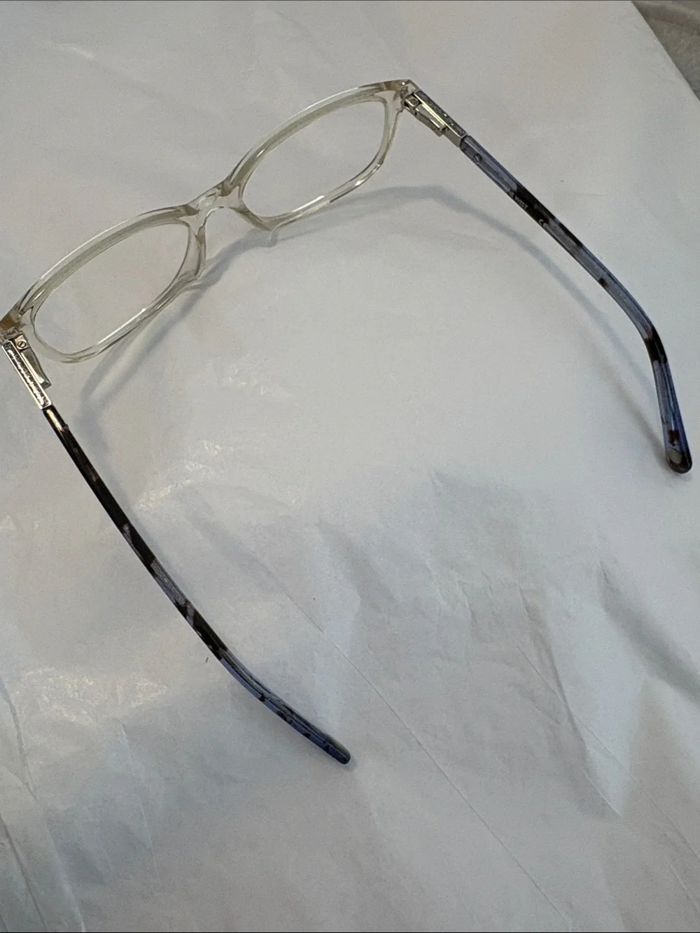 Nine West Prescription Frames Clear See Through Body Transparent